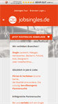 Mobile Screenshot of jobsingles.de